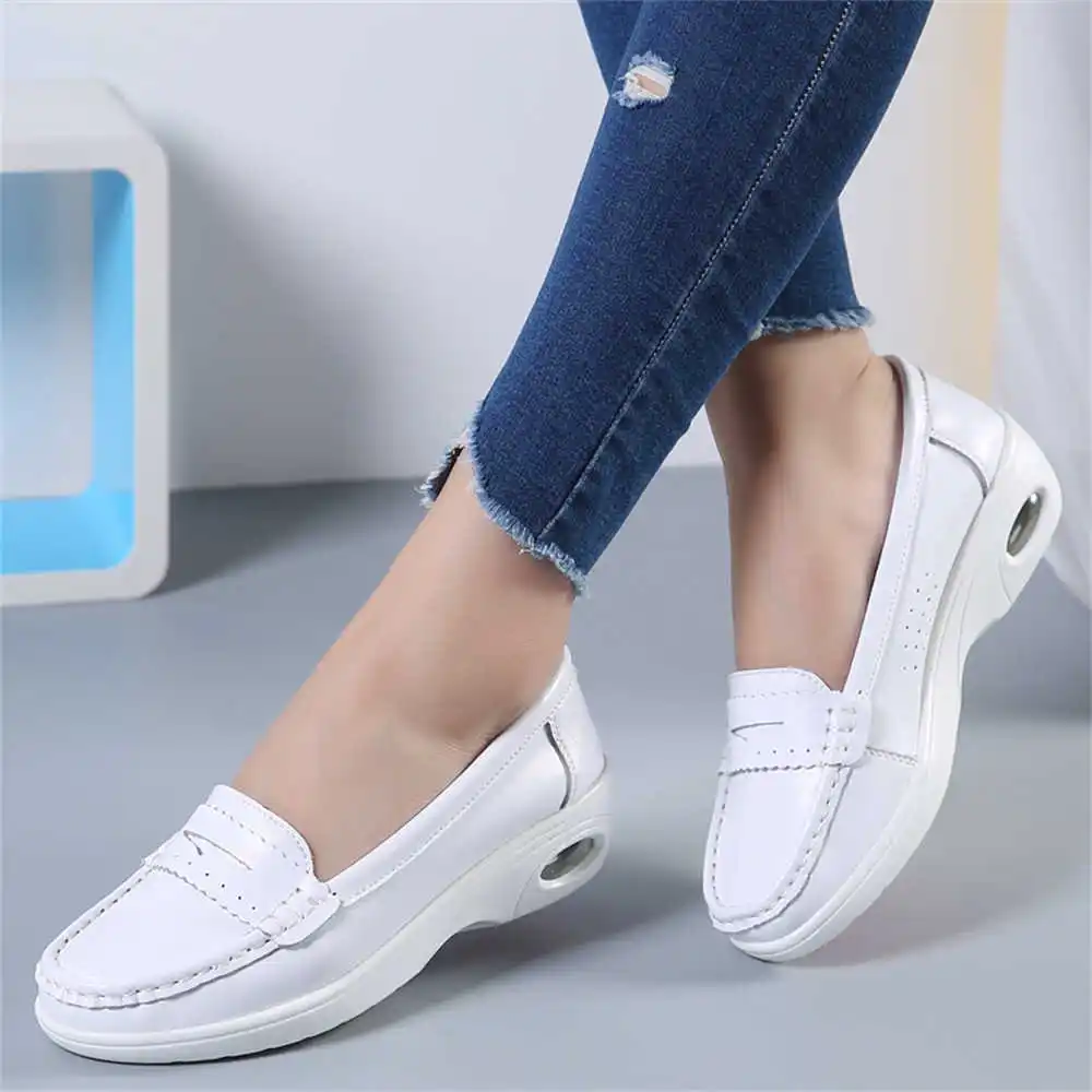 หนา Slipon สีขาว Trainers สําห - Formal Evening Wear Women Uk บทวิจารณ์และราคา
