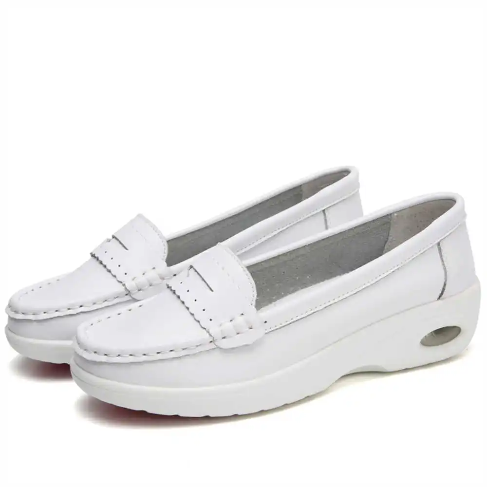 หนา Slipon สีขาว Trainers สําห - Formal Evening Wear Women Uk บทวิจารณ์และราคา