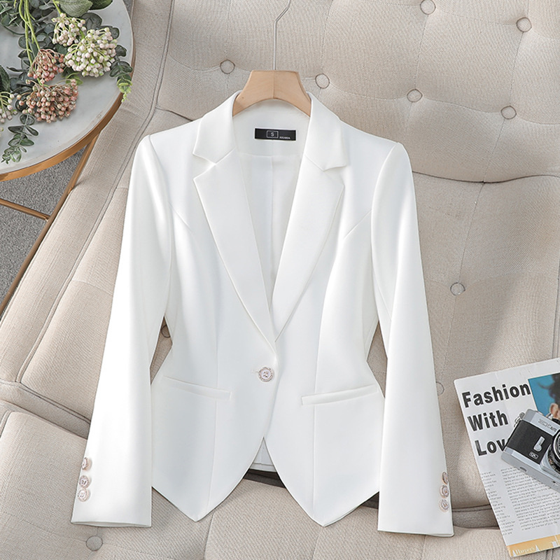 เสื้อเบลเซอร์แฟชั่นใหม่สำหรับผ - Women Formal Wear Business บทวิจารณ์และราคา