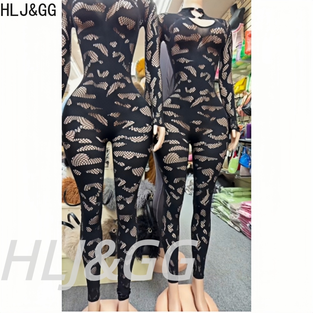 HLJ&GG ชุดเซ็กซี่ลูกไม้ซีทรู ช - Women'S Formal Wear Jumpsuit บทวิจารณ์และราคา