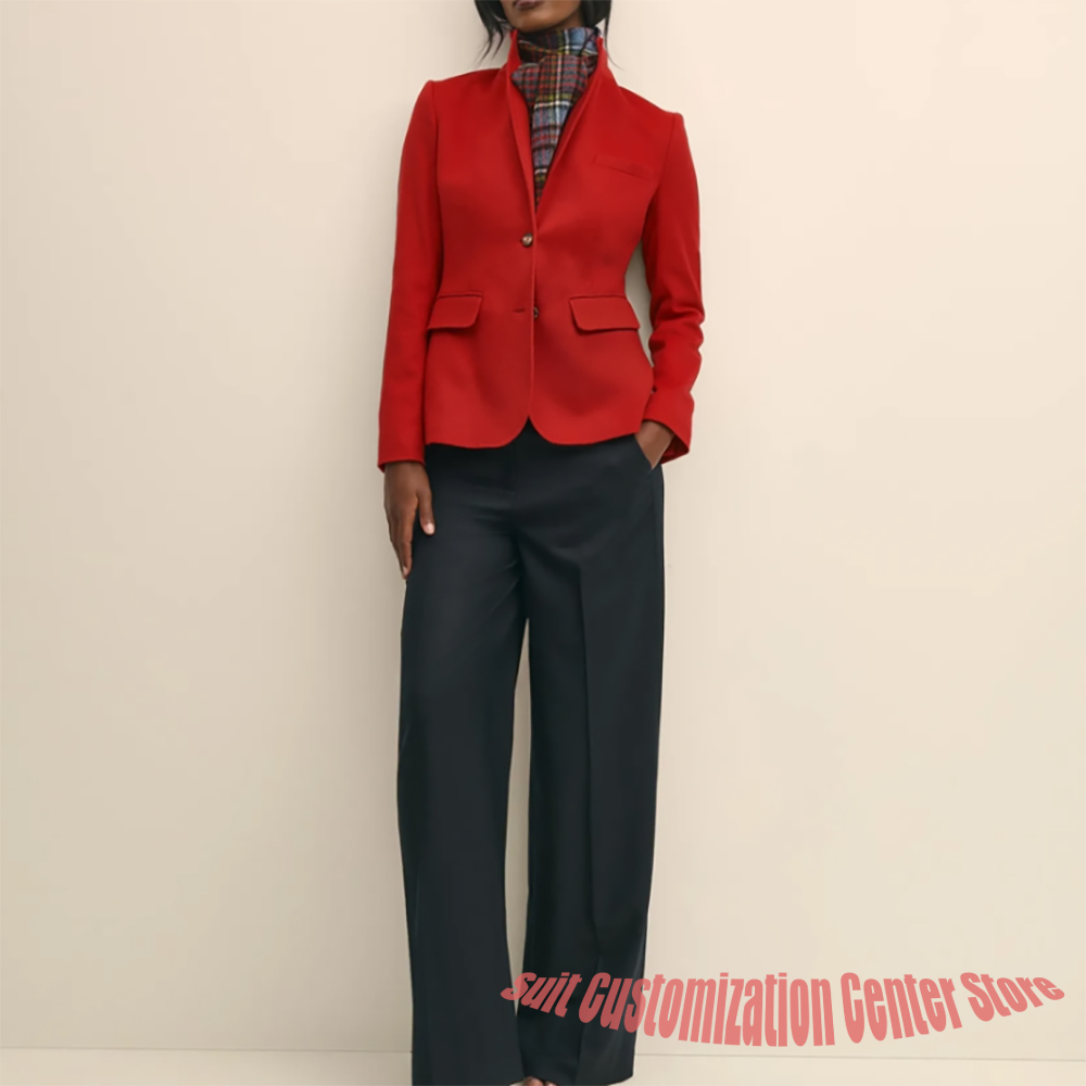 ชุดเสื้อผ้าขนสัตว์สีกรมท่าสำหร - Women Formal Wear Outfits บทวิจารณ์และราคา