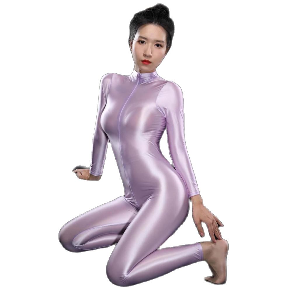 เซ็กซี่แขนยาวซิปเปิดCrotch Bod - Women'S Formal Wear Jumpsuit บทวิจารณ์และราคา