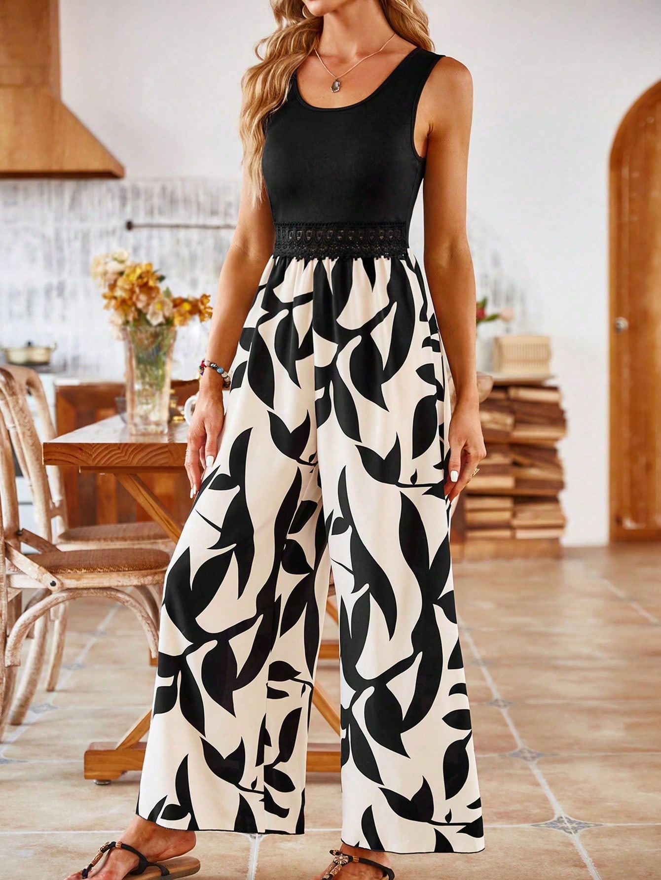 จั๊มสูทผู้หญิงแขนกุดผ้าลูกไม้แ - Women'S Formal Wear Jumpsuit บทวิจารณ์และราคา