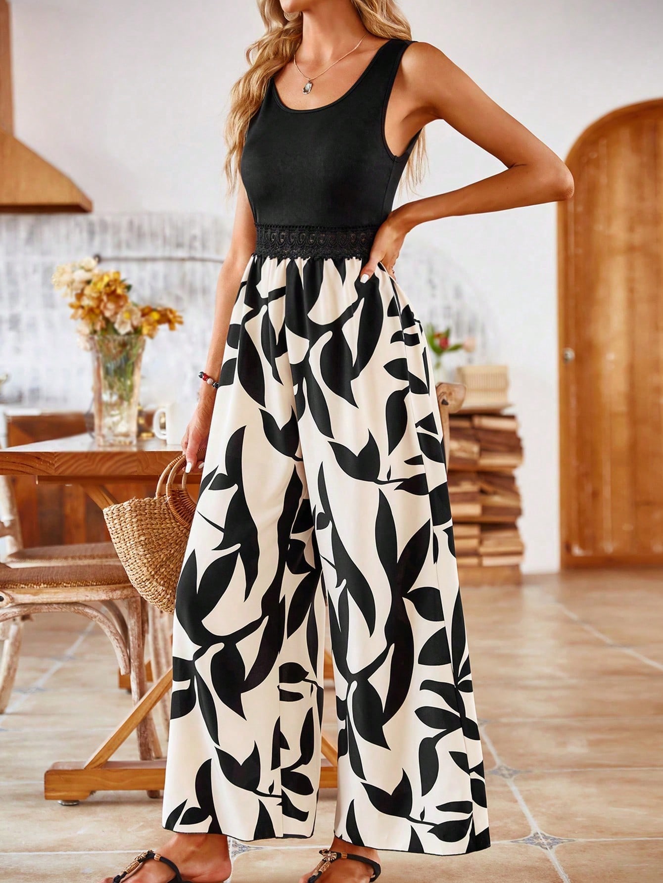 จั๊มสูทผู้หญิงแขนกุดผ้าลูกไม้แ - Women'S Formal Wear Jumpsuit บทวิจารณ์และราคา