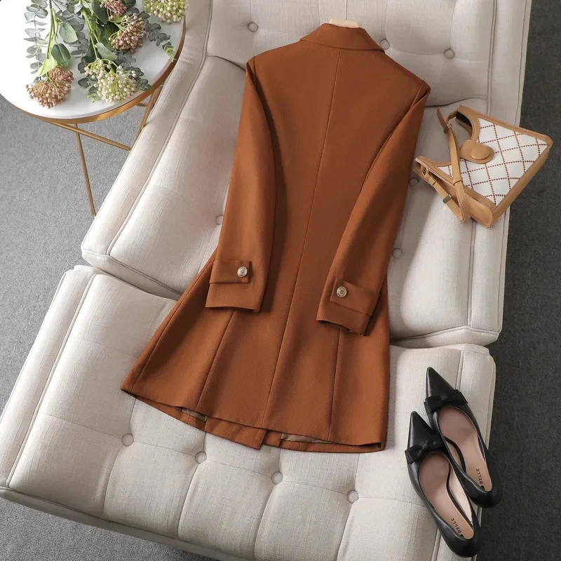 ฤดูใบไม้ร่วงฤดูหนาวแจ็คเก็ตผู้ - Women Formal Wear Business บทวิจารณ์และราคา