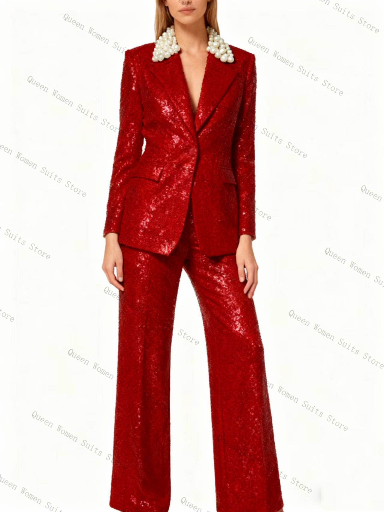 ชุดสูทผู้หญิงสีน้ำเงินกรมท่าปร - Women Luxury Formal Wear บทวิจารณ์และราคา