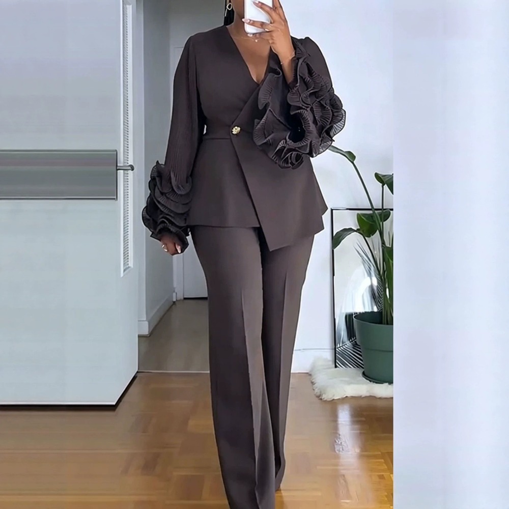 ชุดสูทกางเกง 2 ชิ้นสำหรับผู้หญ - Women'S Formal Wear With Pants บทวิจารณ์และราคา