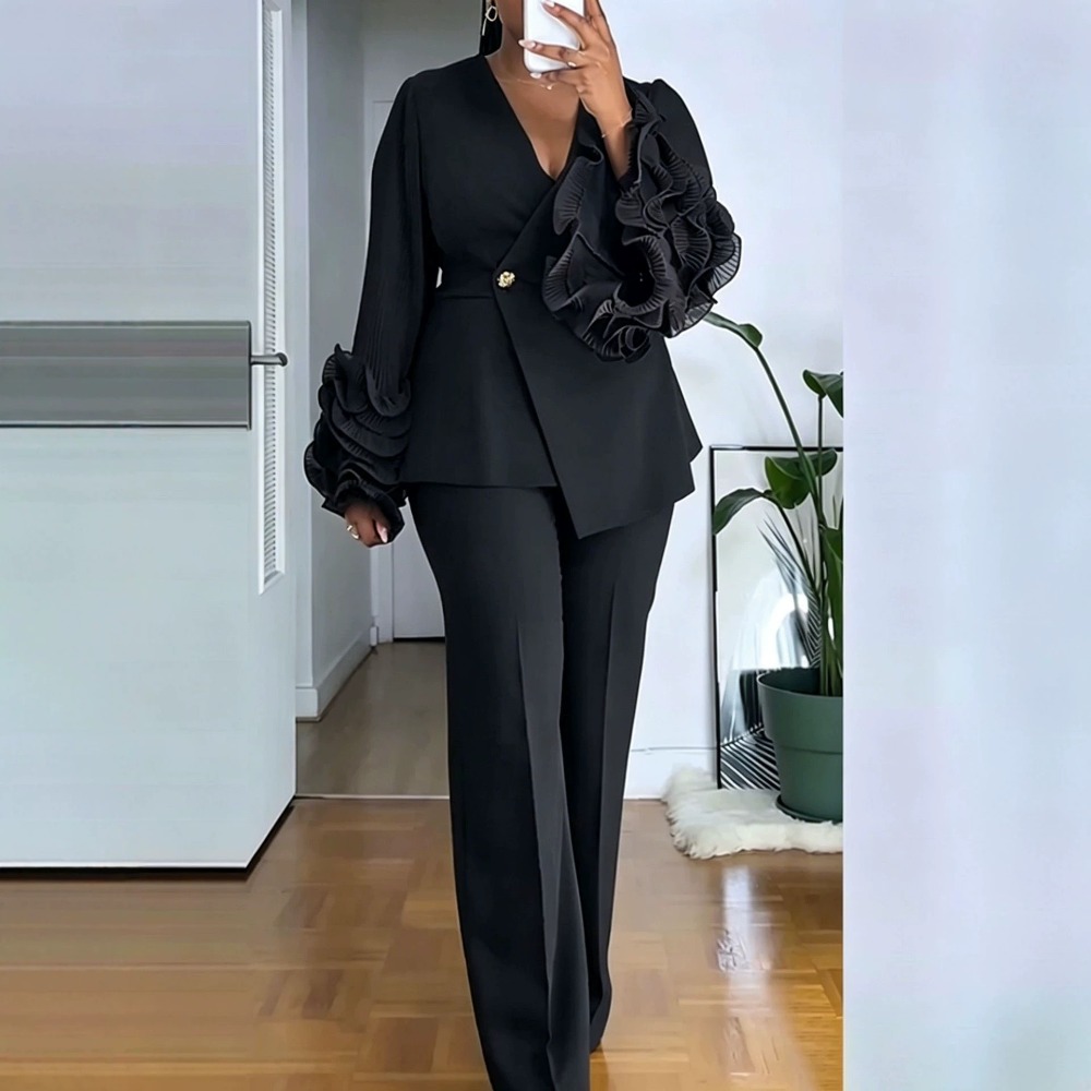 ชุดสูทกางเกง 2 ชิ้นสำหรับผู้หญ - Women'S Formal Wear With Pants บทวิจารณ์และราคา
