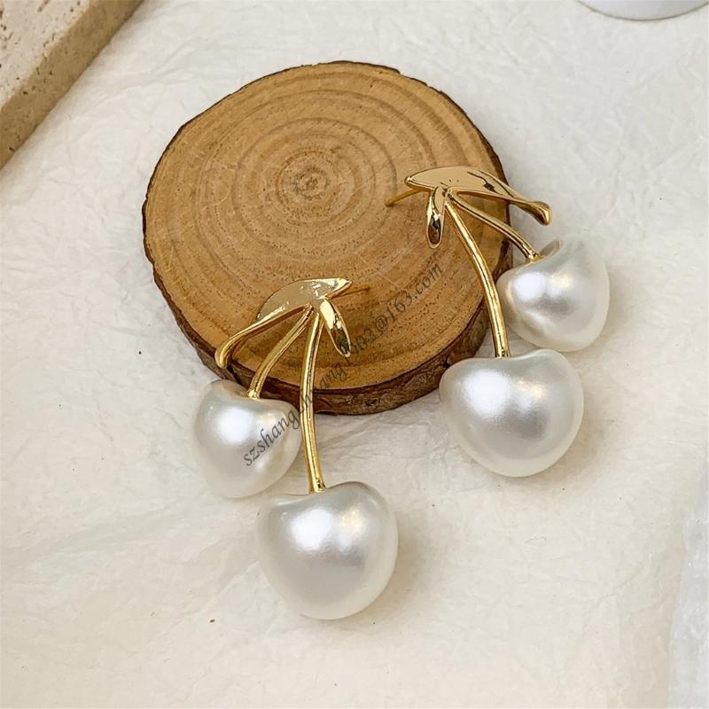 เครื่องประดับหูไข่มุกเชอร์รี่  - Formal Wear Jewelry For Women บทวิจารณ์และราคา