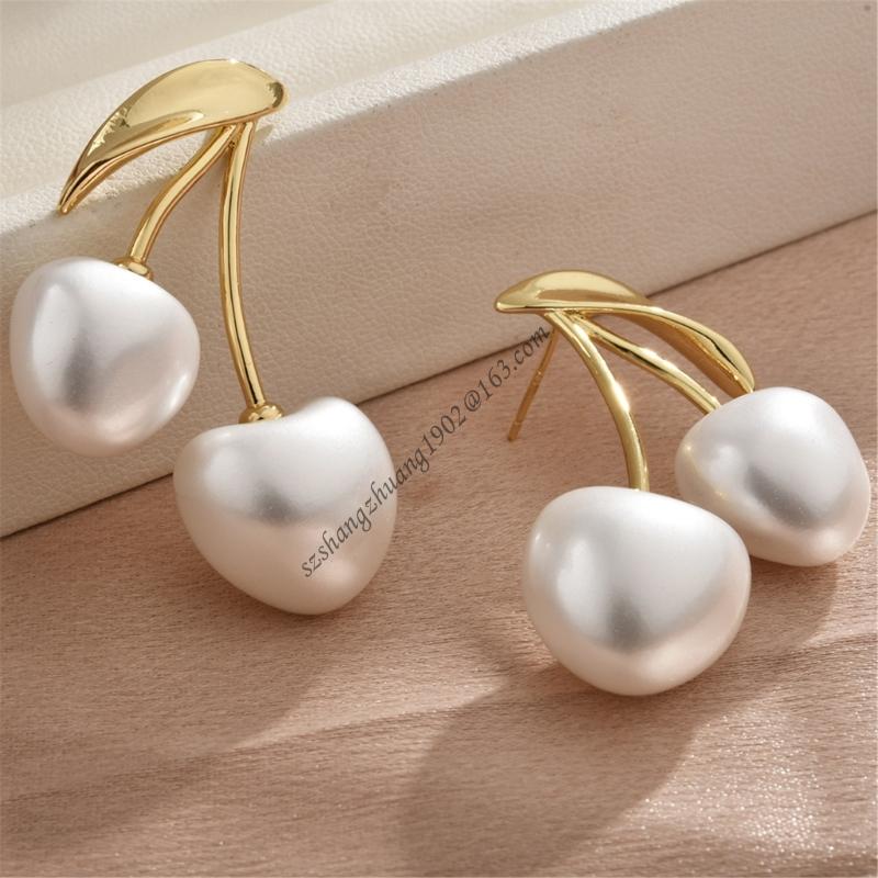 เครื่องประดับหูไข่มุกเชอร์รี่  - Formal Wear Jewelry For Women บทวิจารณ์และราคา