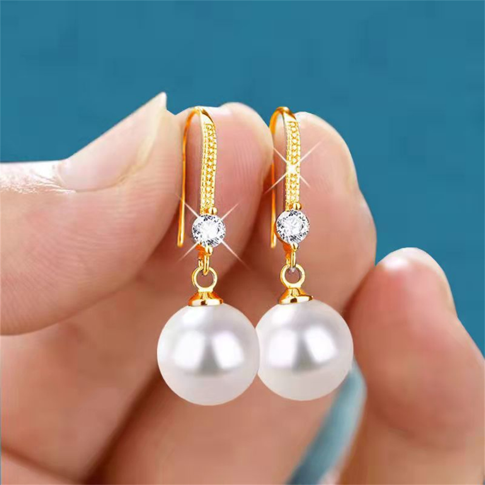 ต่างหูมุกเทียม เครื่องประดับผู - Formal Wear Jewelry For Women บทวิจารณ์และราคา