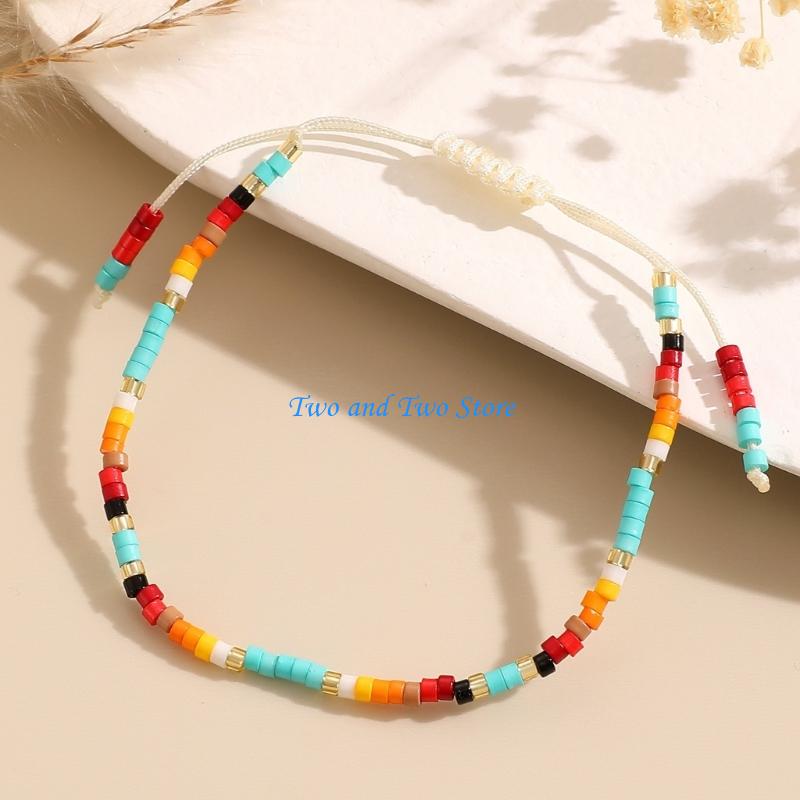HX6F Vibrant Clay Beaded สร้อย - Formal Wear Jewelry For Women บทวิจารณ์และราคา
