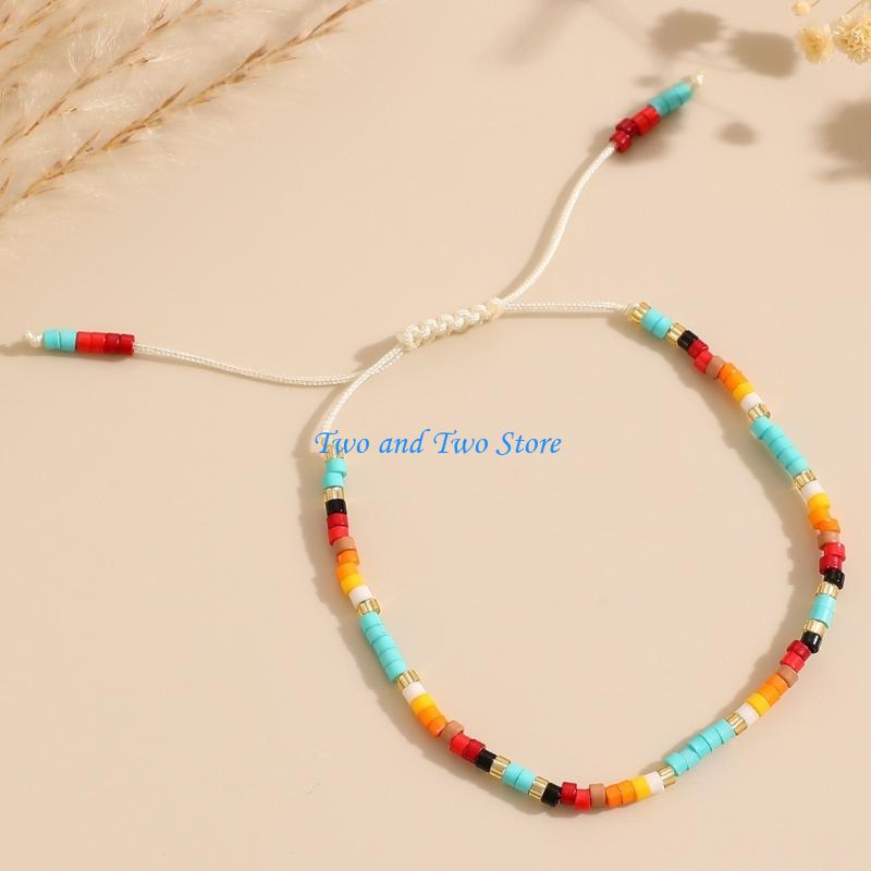 HX6F Vibrant Clay Beaded สร้อย - Formal Wear Jewelry For Women บทวิจารณ์และราคา