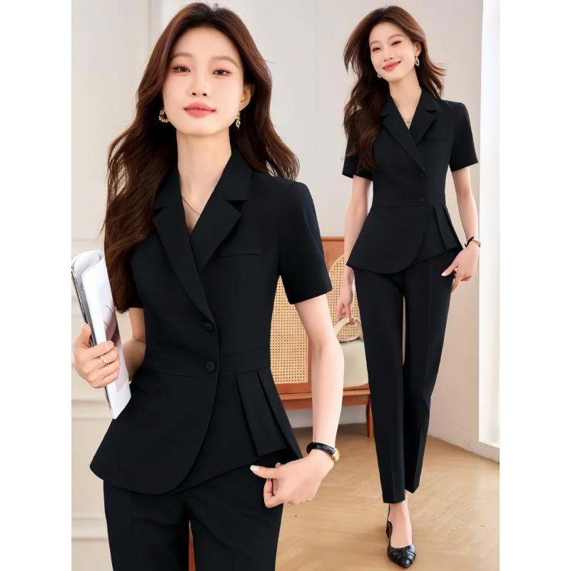 ชุดสูทผู้หญิงสีน้ำเงินกรมท่าแบ - Women Formal Wear Store บทวิจารณ์และราคา