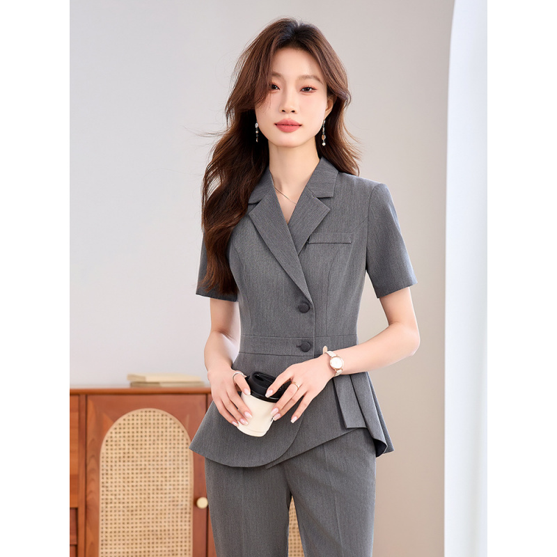ชุดสูทผู้หญิงสีน้ำเงินกรมท่าแบ - Women Formal Wear Store บทวิจารณ์และราคา